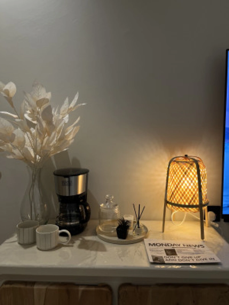 Quiet studio with complete privacy
