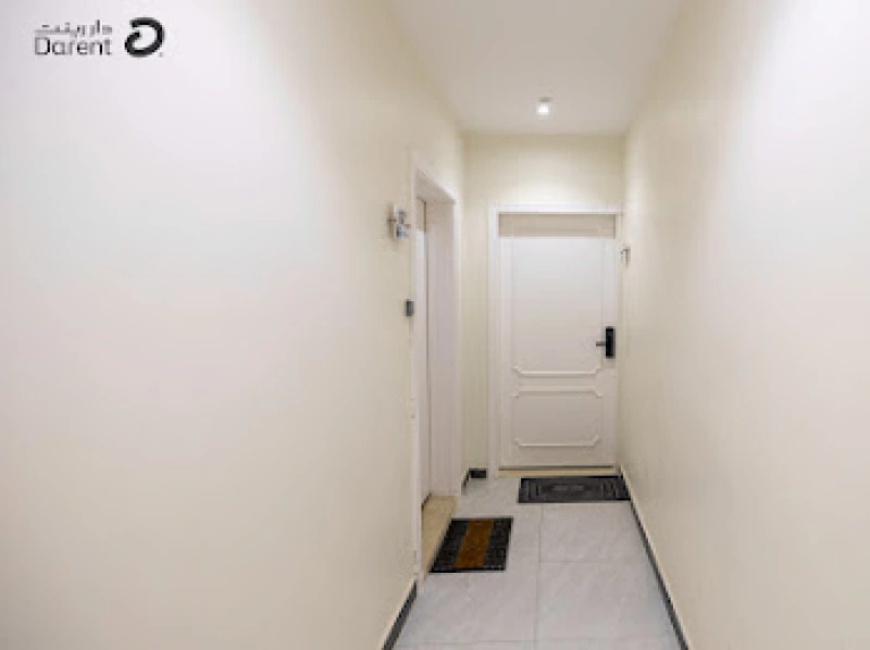 One bedroom and a hall near the boulevard