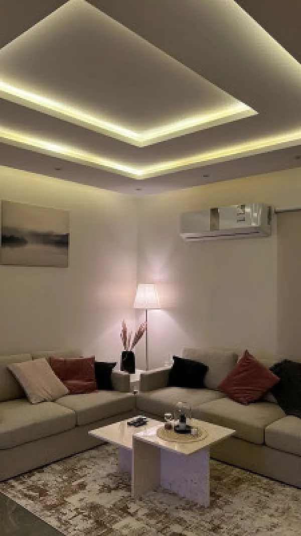 One-bedroom apartment in Al-Aqeeq, north of Riyadh
