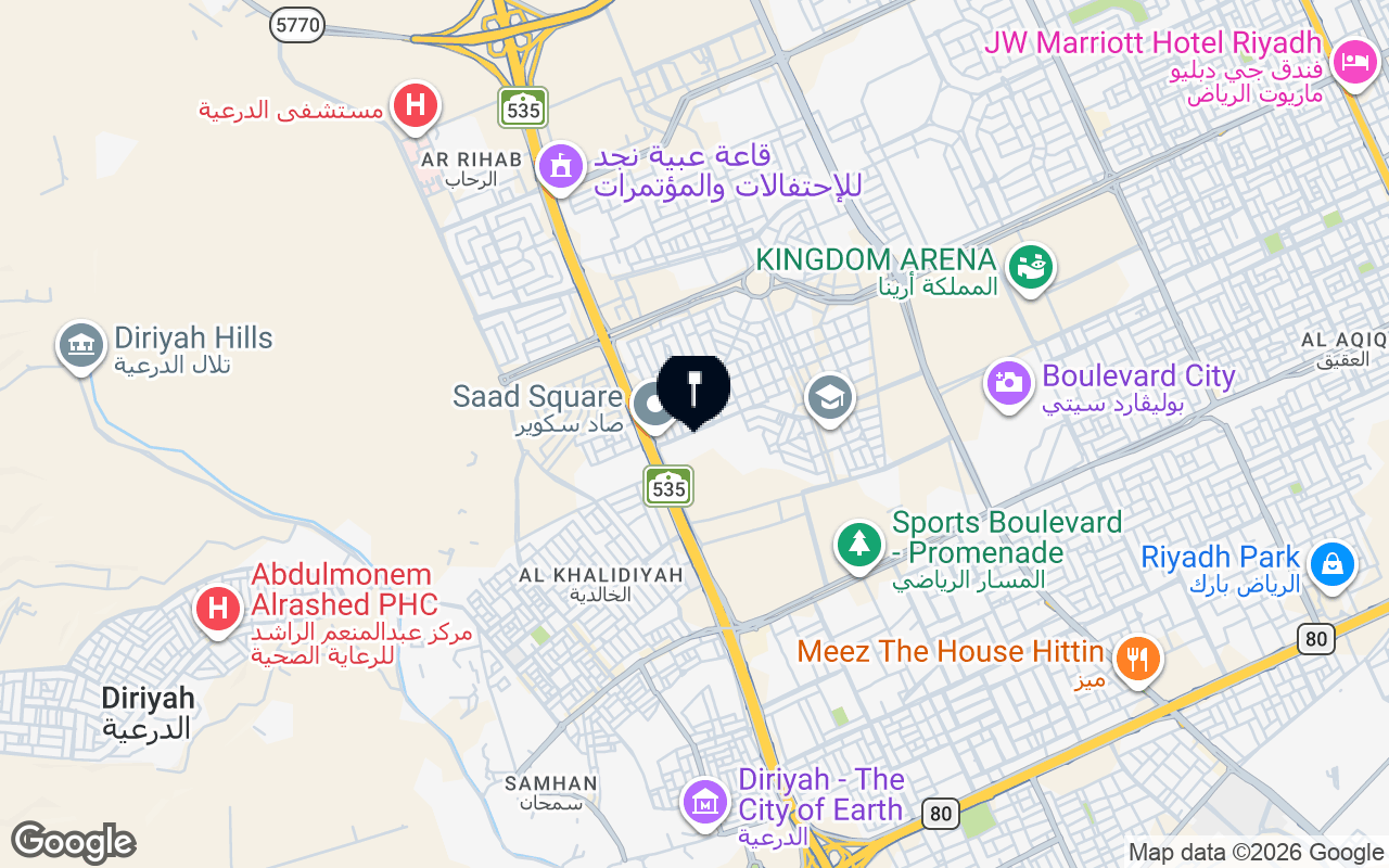 الموقع